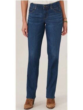 Democracy Ab Solution Booty Lift Jeans Straight Leg Preppy Western Rodeo 16